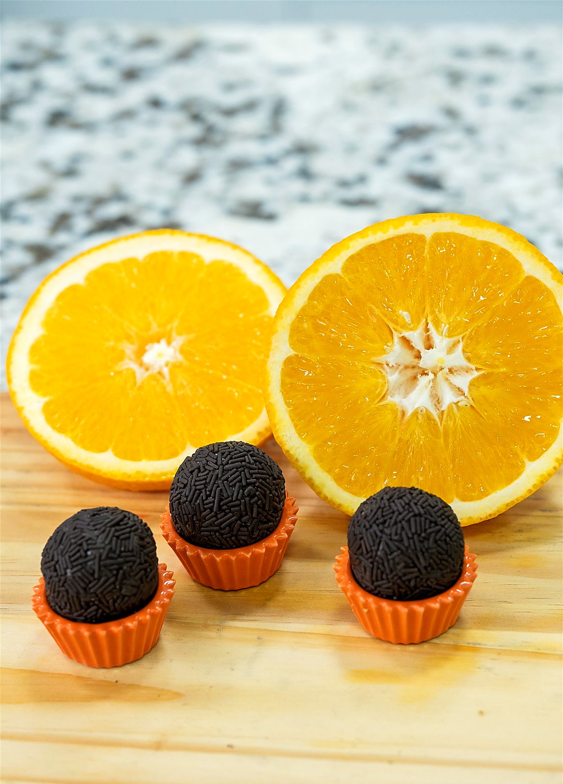 Brigadeiro de laranja